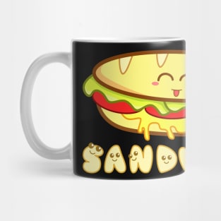 Cute Long Sandwich Mug